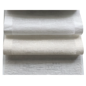 <span class=keywords><strong>Tende</strong></span> Drappeggiate Personalizzate per Soggiorno, Stile Rustico Semi-Oscurante con Anelli a Gancio Ondulati, Tessuto Misto Lino con Texture Intrecciata - Product Image 4