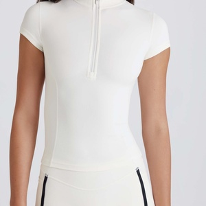 Camisetas de Golf para Mujer, Transpirables, de Secado Rápido, con Cierre, para Deportes, Fitness y Yoga - Product Image 4