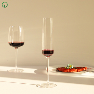 Wholesale Crystal Lead Free <strong>Champagne</strong> <strong>Flute</strong> with Custom Gift Box Gift Order in Stock Low MOQ for Wedding 170ml <strong>champagne</strong> Glass - Product Image 1