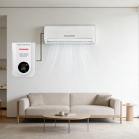 Stabilisateur de tension monophasé mural 220V AC 50Hz avec contrôle par relais, affichage numérique en cuivre et PC, pour climatiseur domestique