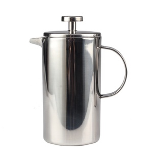 เกรดอาหาร, เครื่องล้างจานปลอดภัย, สแตนเลสทนความร้อนสองชั้นแบบเฟรนช์เพรส - Product Image 3