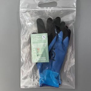 1000V 절연 양면 방수 경량 1KV 저전압 전기 라텍스 코팅 안전 장갑 건축용 - Product Image 6