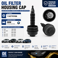 Tappo Olio Motore di Grado Industriale per BMW E46 (1998-2006); E60 2004-2008; E83 E87 2003-2007; E90 E91 2004-2007 OE 11427787696