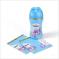 Emballage rétractable en PVC personnalisé, étiquette rétractable pour flacon de soins personnels, film plastique résistant à l'humidité