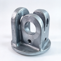 Support de fixation en acier robuste personnalisable, usinage de précision, pièces moulées en métal