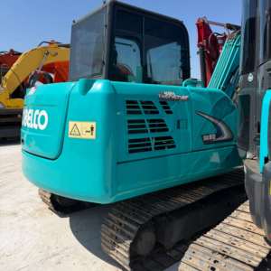 Excavatrice KOBELCO SK60 d'occasion en bon état, performance stable, fonctionnement fluide, forte force de creusement, godet standard - Product Image 3