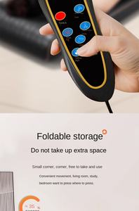 Masseur électrique multifonctionnel pour le corps avec pétrissage automatique des jambes et fonction de chauffage de la taille, thérapie par jade, matelas de massage - Product Image 4