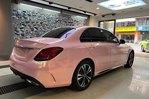 High Gloss PET fantasy sakura pink Car Wrap <b>Vinyl</b> Film 6.5-8.5mil Self-healing Color Changing Body sticker OEM Factory Supply - Product Image 3