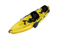Kayak Tandem Viking Rotomolded untuk Keluarga, Model Sit on Top, 2 Orang 3 Orang, Kayak Memancing untuk Dijual