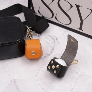 Single golf <b>bag</b> keychain, PU leather golf training waist <b>bag</b>, <b>mini</b> golf <b>bag</b>/golf sleeve storage. - Product Image 4