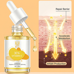 Siero Avanzato alla Vitamina C con Ialuronato di Sodio e Niacinamide 30ml, Riduce Segni dell'<span class=keywords><strong>Acne</strong></span> e Macchie Scure, Idratante, Sbiancante, Riparatore della Pelle - Product Image 6