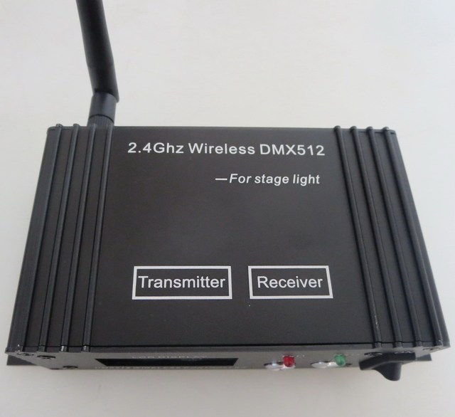 Wireless DMX512 Transmitter and Receiver Light Controller