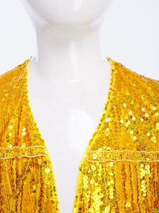 Chaleco con Flecos para Niñas de 6 a 16 Años, Top Corto con Flecos, Chaleco para Baile de Jazz, Cha-Cha, Actuación, Competencia, Disfraces de Baile Lírico Latino - Product Image 4