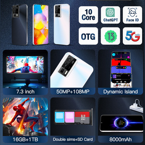 <span class=keywords><strong>Téléphone</strong></span> mobile Android 2023, smartphone 3G et 4G, smartphones originaux, téléphones portables - Product Image 3
