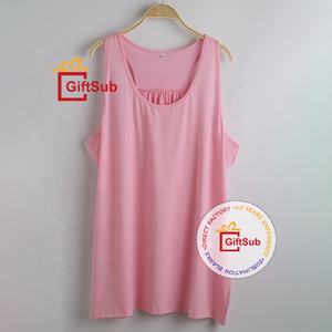 High Quality Sublimation Polyester <strong>Tank</strong> <strong>Top</strong> American Size Solid Pastel Color <strong>Racer</strong> Scrunch Back Women Lady <strong>Tank</strong> <strong>Top</strong> - Product Image 2