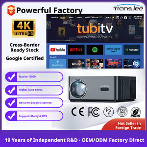 Projecteur Portable Intelligent 1080P HD pour Conférences, Home Cinéma Sans Fil Android Moderne avec Mise au Point Automatique - Product Image 2