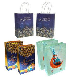 Ramadan compte <span class=keywords><strong>à</strong></span> rebours date Festiva bonbons noix de cajou Dates emballage <span class=keywords><strong>plateau</strong></span> alimentaire ramadan mubarak kareem faveur boîtes de courrier cadeau - Product Image 6