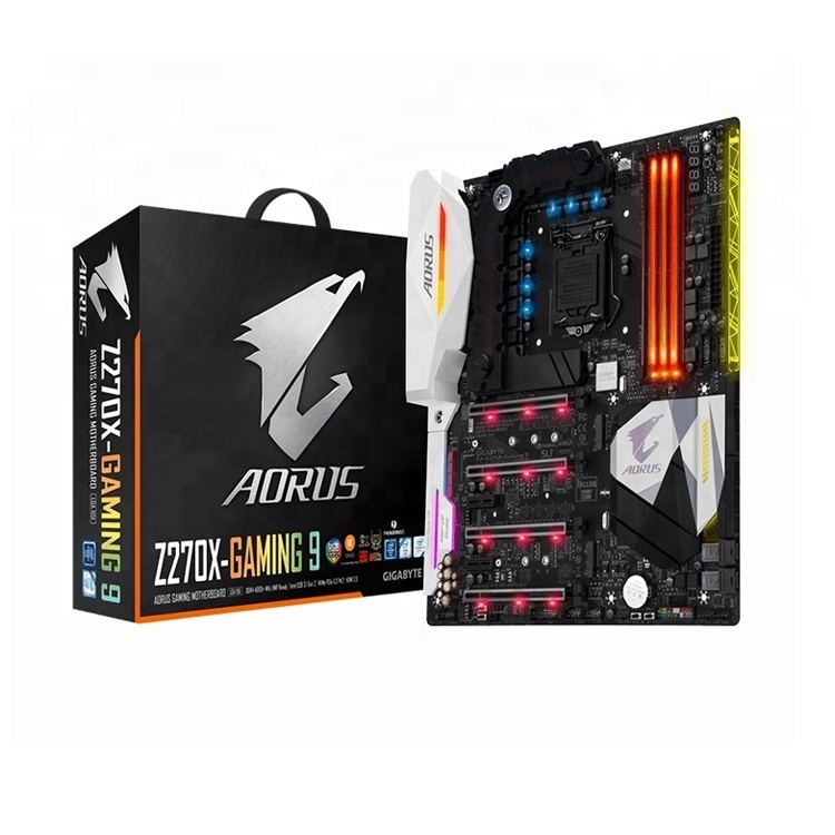 GIGABYTE Z270X-Gaming 9 Материнская плата Intel Z270 чипсетом материнской платы ПОДДЕРЖКА 7th/6th процессоры Intel GA-Z270X-Gaming 9 в б/у