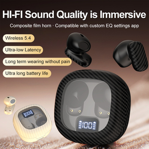 Nuevos auriculares D01 TWS auriculares inalámbricos BT versión 5,4 auriculares estéreo inalámbricos verdaderos para juegos para teléfonos inteligentes Android iOS - Product Image 2