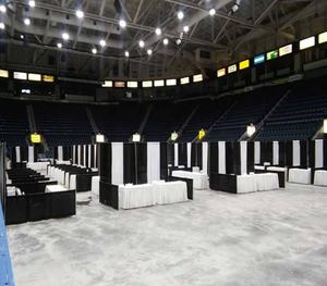 Soporte de Fondo Ajustable Creativo, Kits de Tubos de Tela Blanca para Bodas, Eventos y Exposiciones - Product Image 3