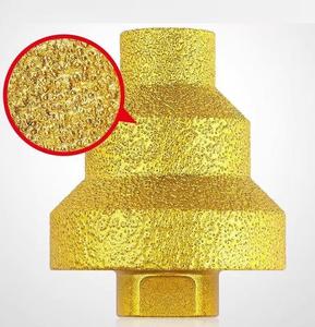 Özel 20-35-50mm elmas çekirdek pah matkap ucu delik açacağı açı öğütücü M10 konu büyütmek gördüm mermer fayans duvarcılık beton - Product Image 5