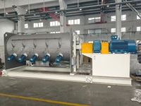 Mélangeur horizontal haute performance en acier inoxydable avec engrenage pour aliments et produits chimiques