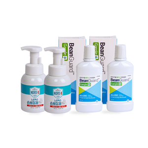 Choix Populaire : Ensemble Savon Moussant pour les Mains 250mL x2 et Bain de Bouche 250mL x2 – Soin des Mains et de la Bouche, Antibactérien, Haleine Fraîche - Product Image 1