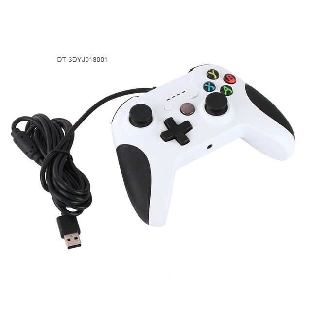 USB Wired Gamepad Remote Controller For One Slim S Controller White Joystick for One Slim Game Controller