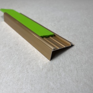 Perfil de Aluminio <span class=keywords><strong>para</strong></span> <span class=keywords><strong>Escaleras</strong></span>, Serie Completa, Compatible con Rodapié y Protector de Esquinas de Pared, Disponible <span class=keywords><strong>para</strong></span> Compra - Product Image 4