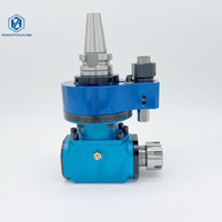 Cabezal de ángulo de fresado CNC BT30 BT40 BT50 CAT40 ISO30 ER25 ER32 ER40 FMB22 con fresadora de alta precisión de doble cabezal