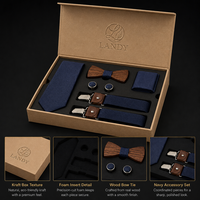 Boîte cadeau personnalisée en carton ondulé écologique, avec fermeture magnétique, pour accessoires masculins, cravates et nœuds papillon, OEM