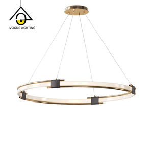 竹藤米色黄铜吊灯英国 - Product Image 1