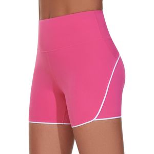Shorts Deportivos de Cintura Alta para Mujer FOXA, Elásticos, Transpirables, con Corte Delfín, para Correr, Yoga y Descanso - Product Image 4