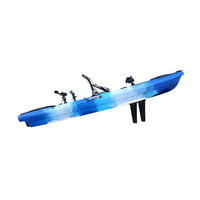 Vente chaude Kayak de pêche avec moteur électrique Kayak à pédale Canoë de pêche pour l'océan avec siège