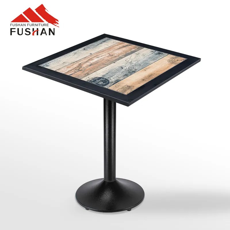 كرسي علوي من السيراميك بتصميم جديد من FUSHAN مع قدم معدنية وكراسي للمطعم والقهوة للحديقة والفناء