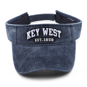 Casquette de soleil ouverte pour hommes et femmes, style <span class=keywords><strong>vintage</strong></span>, délavée et usée, protection UV, réglable et respirante, idéale pour l'été et les activités sportives en extérieur - Product Image 3