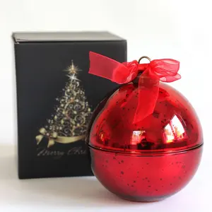 クリスマス香りキャンドル20242023クリスマスカスタマイズキャンドルボールクリスマスアロマセラピーキャンドル