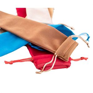 Housse de protection en tissu velours recyclable pour éventail, portefeuille, accessoires capillaires et ceintures - Écologique, taille personnalisable - Product Image 6