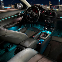 Pour Audi Q3 TYP 8U LED lumière ambiante de voiture 12v lumières ambiantes intérieures symphonie avec des caractéristiques colorées éclairage ambiant automobile