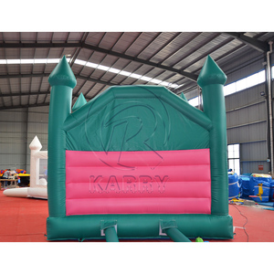 Château gonflable vert commercial pour enfants, certifié EN, pour <span class=keywords><strong>location</strong></span> événementielle, support OEM - Product Image 5