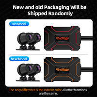Nouvelle Caméra DVR Grandnavi Avant et Arrière 1080P Étanche WiFi 12V Mini Caméra de Tableau de Bord pour Moto Enregistrement en Boucle Double Sport Urbain