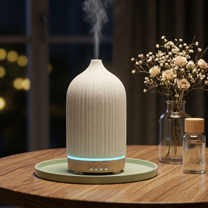 Difusor <span class=keywords><strong>de</strong></span> Aceites Esenciales Portátil Ultrasónico con Alimentación USB, Ecológico, con Iluminación LED, para Uso Doméstico y Hotelero, <span class=keywords><strong>Humidificador</strong></span> - Product Image 6