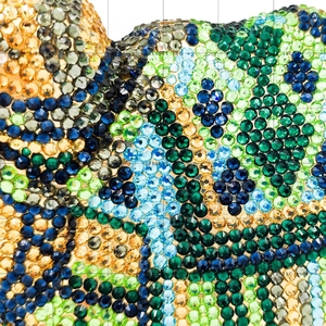 Pochette de soirée en cristal scintillant de chameau de luxe pour femmes Fashion-Classic-Casual Purse for Party Prom Banquet Handbag - Product Image 6