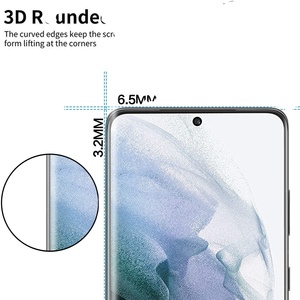 Protection d'écran en <span class=keywords><strong>verre</strong></span> <span class=keywords><strong>trempé</strong></span> pour Samsung Galaxy S22 Ultra, écran incurvé 3D <span class=keywords><strong>anti</strong></span>-<span class=keywords><strong>espion</strong></span>, étanche, 0,33 mm, qualité AAA, pour S21 - Product Image 3