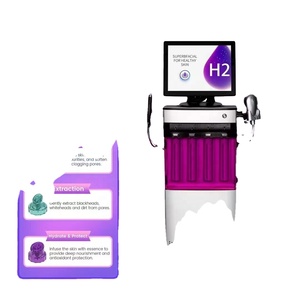 Appareil de beauté professionnel Hydra-Therapie Hydro-Dermabrasion pour un teint éclatant : rafraîchissement et renouvellement avancés de la peau - Product Image 2