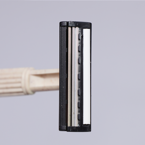 GlobeLink Rasoir jetable bon marché en gros pour hôtels avec crème à raser, kit de rasage en paille de blé pour hôtels - Product Image 2