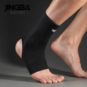 Jingba Hot Sell Wholesale Fasciitis Sokken Voor Vrouwen Mannen Beste Voet Enkelcompressie Mouw Brace Met Open Hiel Voor Dagelijks Gebruik