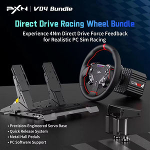 <span class=keywords><strong>Simulateur</strong></span> de course à entraînement direct PXN VD4, ensemble complet, volant de jeu, périphériques Euro Truck Simulator 2, compatible <span class=keywords><strong>PC</strong></span> - Product Image 3