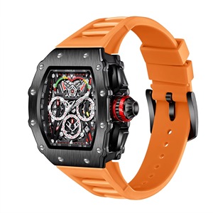 Montre de luxe pour homme Drioshipping, marque à votre propre logo, achat en ligne, couleur or, modèle 6827 - Product Image 2