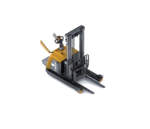 Montacargas Eléctrico de Cuatro Ruedas, Apilador Pequeño de 2 Toneladas y 4 Metros, con Batería de Litio y Neumáticos 80/70 - Product Image 4